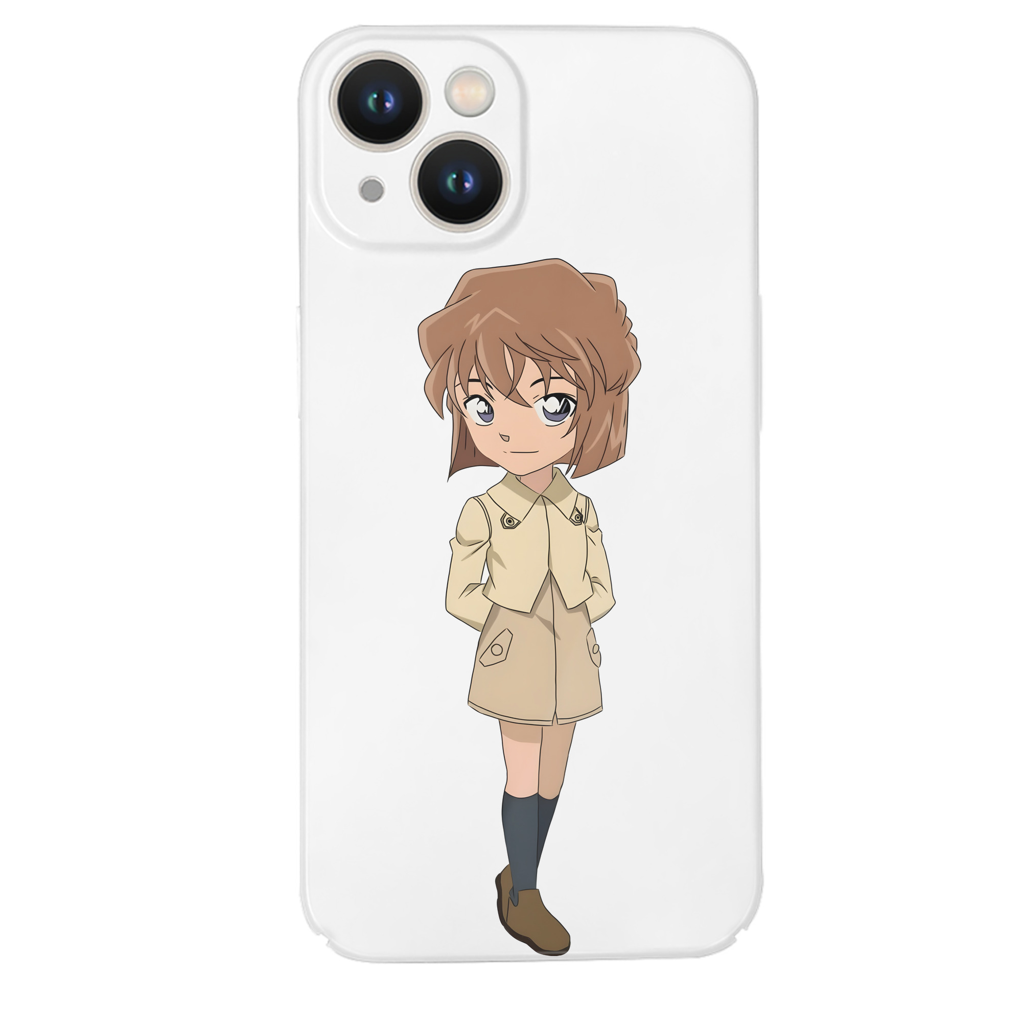 （画像用） 名探偵コナン 灰原 哀 はいばら あい Detective Conan Anita Hailey、Vi Graythorn Haibara Ai 【iPhone 14シリーズ対応】ハードケース